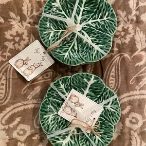New unbranded cabbage 6” plates